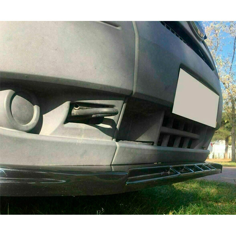 OneWay, frontspoiler, hoogglans zwart, past op Ford Transit MK7 (2006-2014)