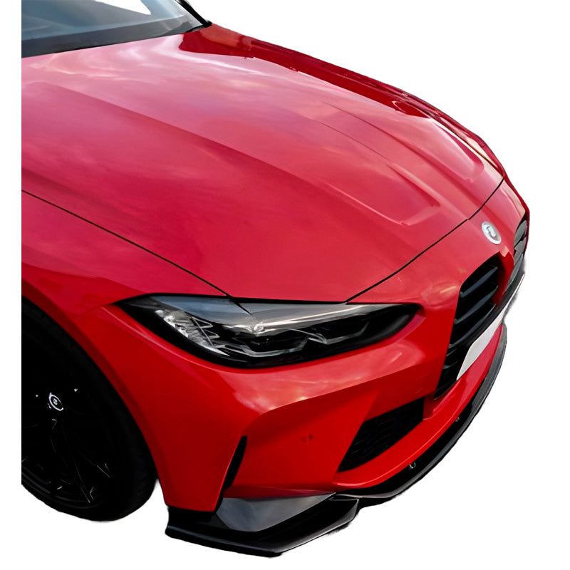 OneWay, Frontspoiler, Glans zwart, Geschikt voor BMW M3 G80 & M4 G82 2021-, 'Aerodynamisch design'