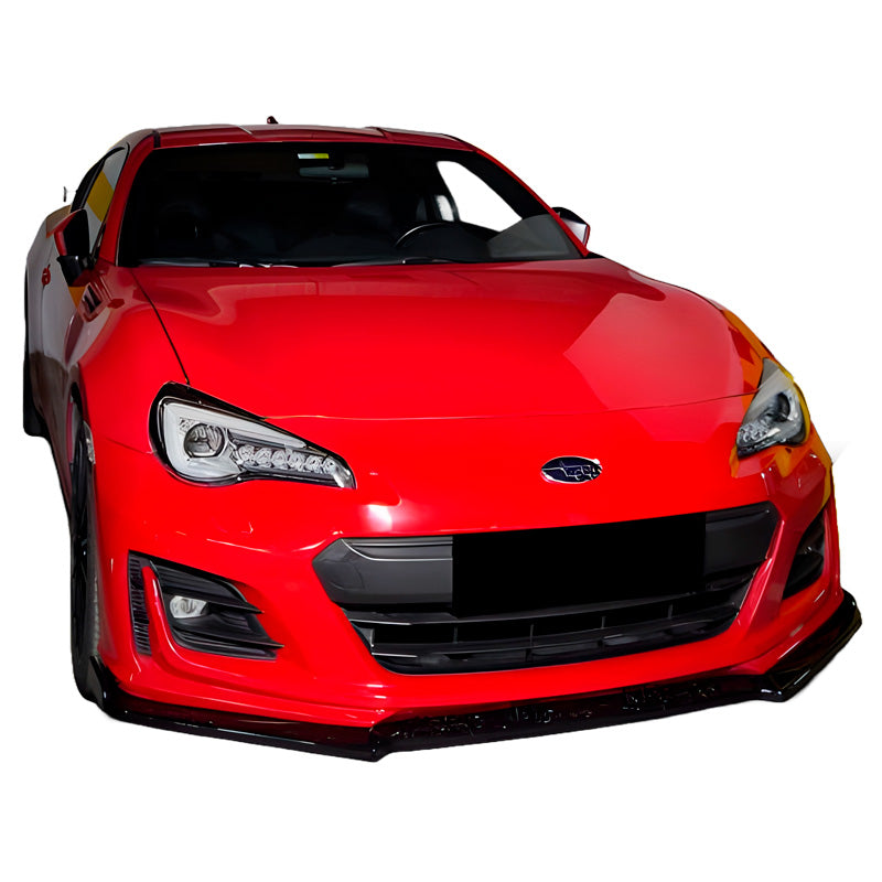 OneWay, spoiler avant, noir brillant, compatible avec Subaru BRZ MK1 2012-2017, qualité OEM, homologué ABE TÜV