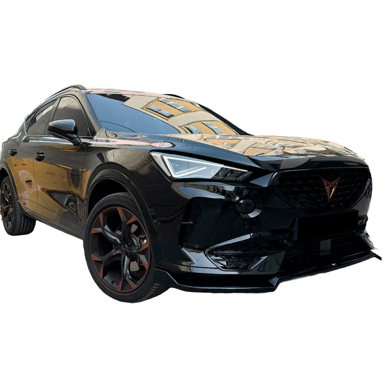 OneWay, spoiler avant, noir brillant, convient à Cupra Formentor 2020-2024, Version 2