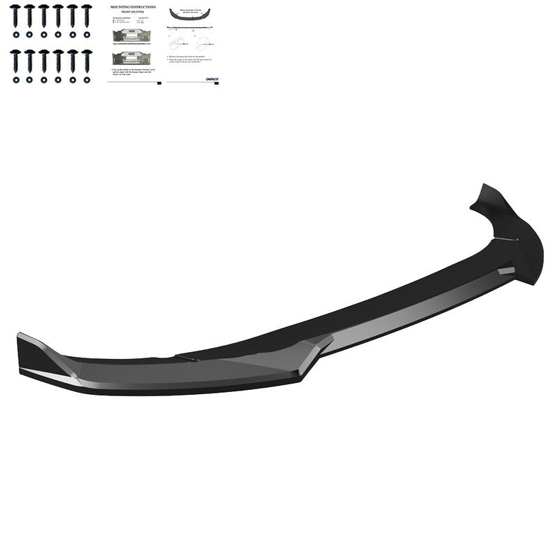 OneWay, Front spoiler, Gloss black, fits Cupra Terramar (KP1) (2024-)