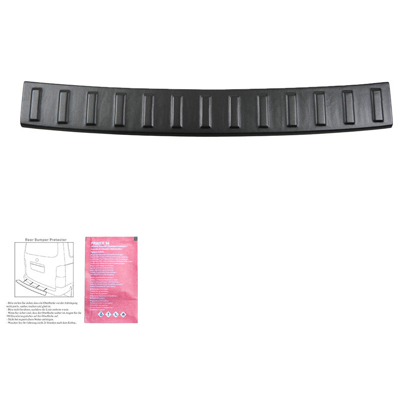 OneWay, Rear Bumper Protector, Matte Black, Fits Volkswagen T-Cross 2022-, 'Perfect Fit'