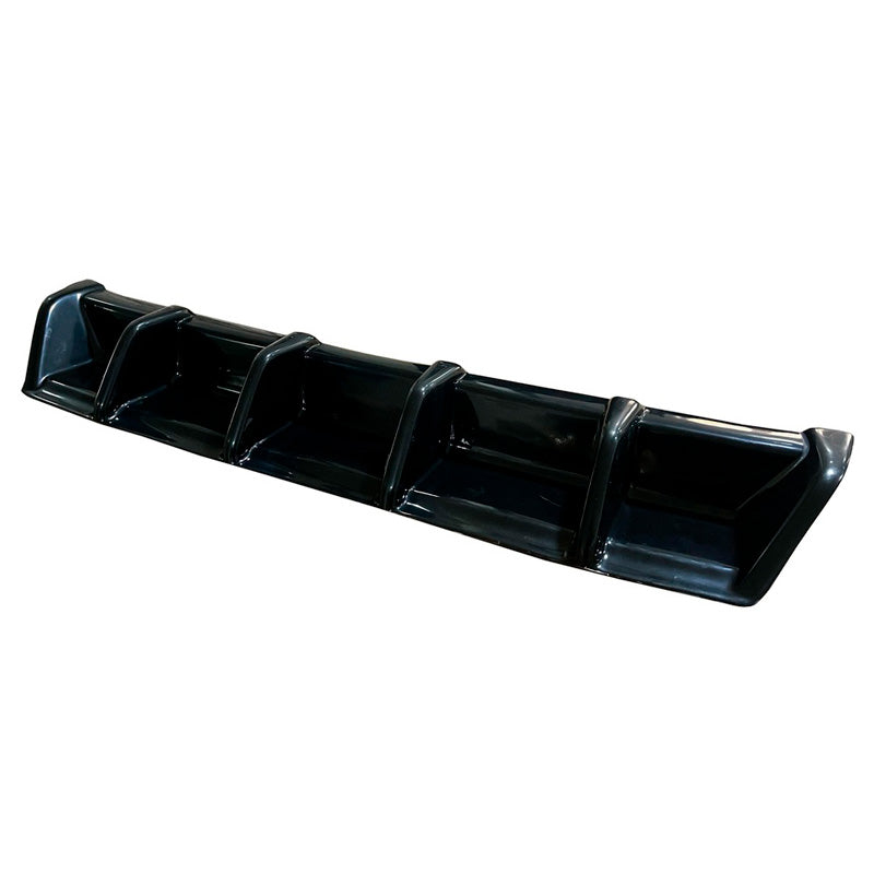 OneWay, Diffuseur de pare-chocs arrière, noir brillant, Compatible avec Volkswagen Golf VII (7.5) GTi/GTD 2017-2020