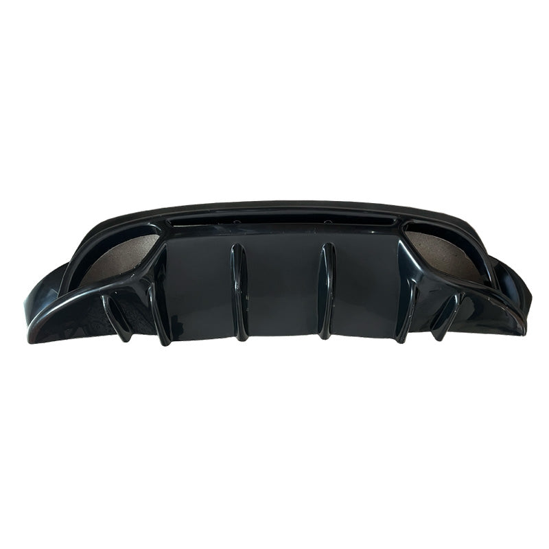 OneWay, Rear bumper diffuser, gloss black, Fits Alfa Romeo Giulietta 2010-2020