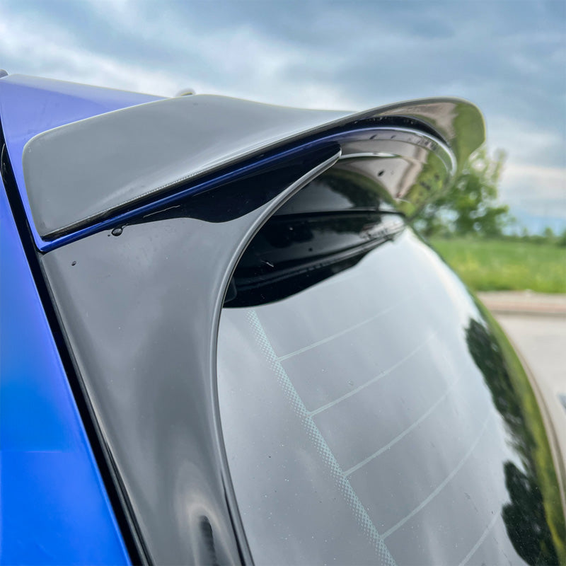 OneWay, Roof Spoiler Cap, Glossy Black, Fits Volkswagen Golf VII (7&7.5) HB GTi/GTD/R/R Line 2013-2020
