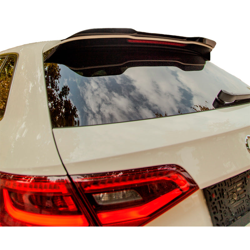 OneWay, Roof Spoiler Cap, Glossy Black, Fits Audi S3 Sportback 8V/8V Facelift 2013-2020