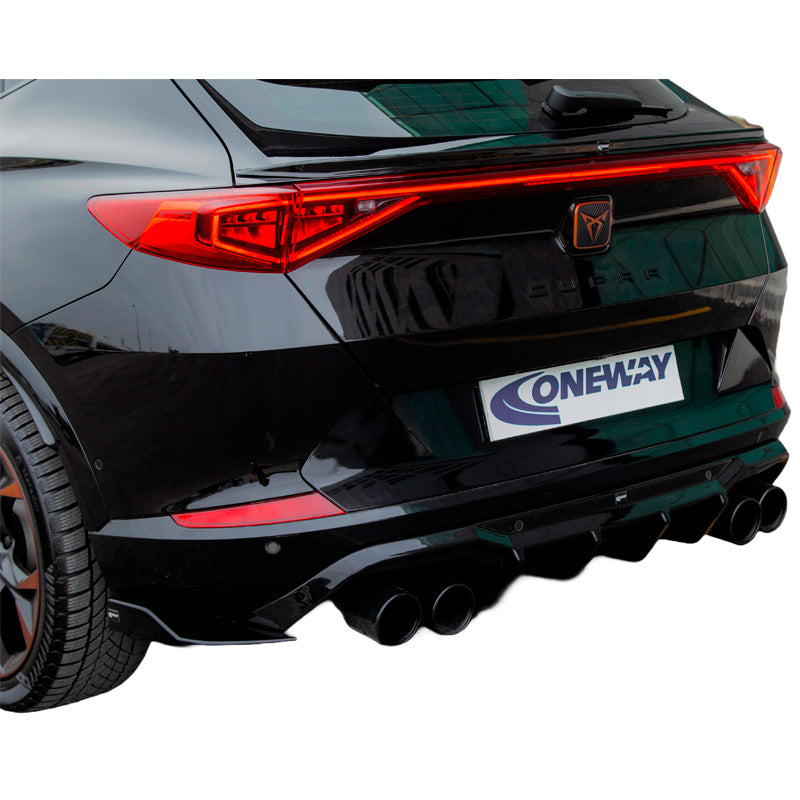OneWay, spoiler de coffre, noir brillant, compatible avec Cupra Formentor 2020-2024