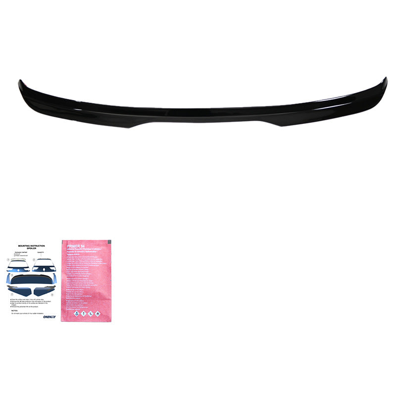 OneWay, Dakspoiler Cap, glanzend zwart, past op Ford Focus ST MK3 Hatchback 2010-2014 & ST MK3 Facelift 2015-2018