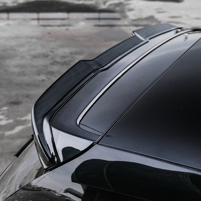 OneWay, Roof spoiler, Gloss Black, fits Volkswagen Polo 6R GTi/R-Line (2009-2014)