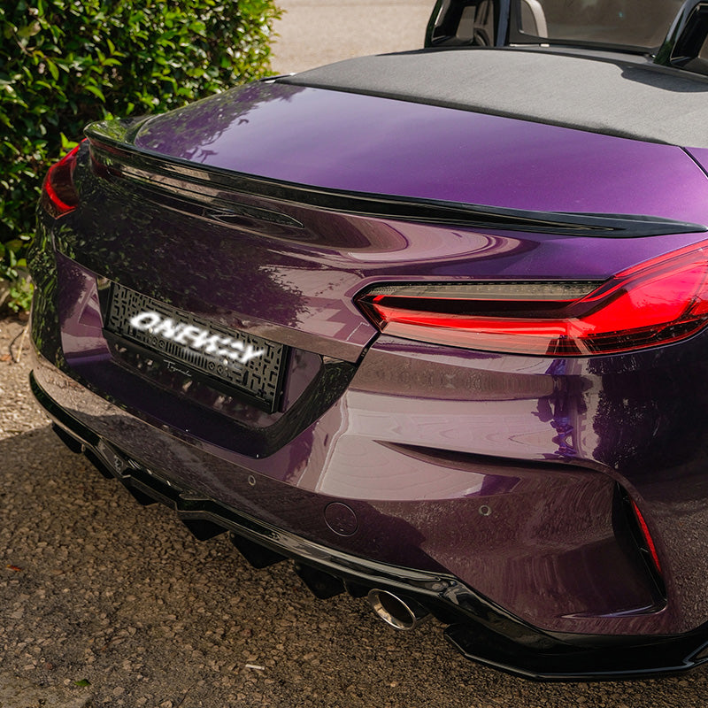 OneWay, Spoiler arrière, noir brillant, compatible avec BMW Z4 (G29) M-Pack/M40i (2018-2022) & facelift (2022-)