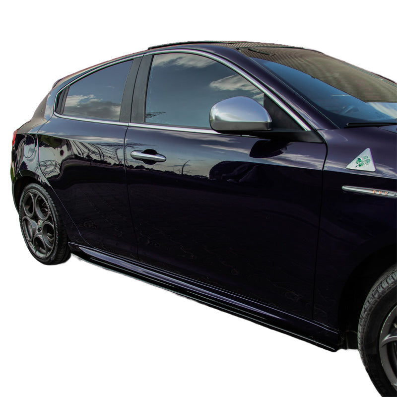 OneWay, Side Skirts Set, Glossy Black, Fits Alfa Romeo Giulietta Sport 2010-2020, 2 pieces