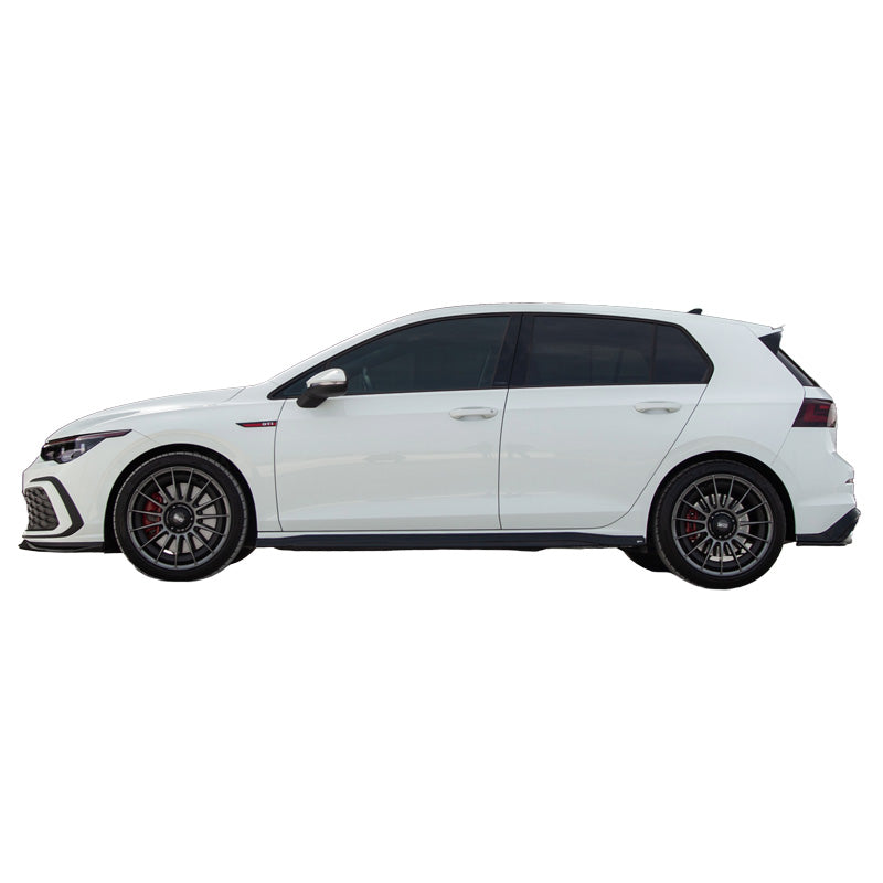 OneWay, Side skirts, Glossy Black, Fits Volkswagen Golf VIII HB/Variant GTI/GTI Clubsport/GTD/R-Line 2020-, 'Elegance'