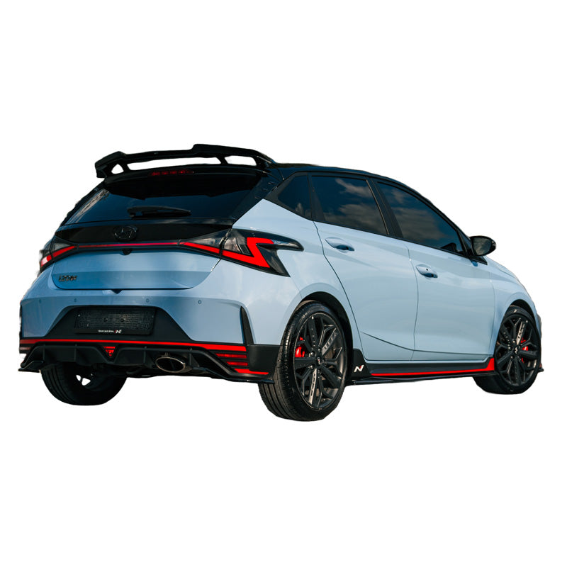 OneWay, Side skirts, Glossy Black, Fits Hyundai I20 N MK3 2020-, 'Elegant Design'