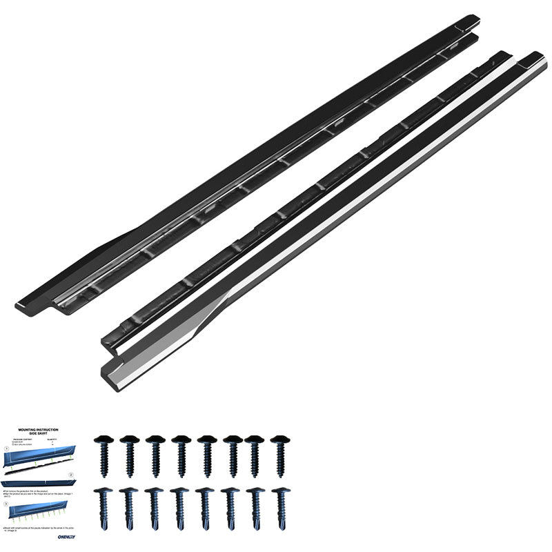 OneWay, Side skirts, 2-piece set, fits Volkswagen Tayron (R41) (2024-)