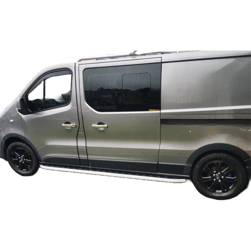OneWay, Wheel Arch Extensions, ABS plastic, Matte black, Fits Renault Trafic 2014- & Opel Vivaro 2014-2018, 10 pieces