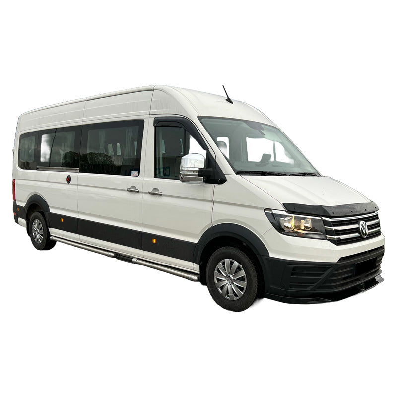 OneWay, Extensions d'ailes, noir mat, compatible avec Volkswagen Crafter MK2 & MAN TGE MK1 PreFacelift (2016-), 4 pièces