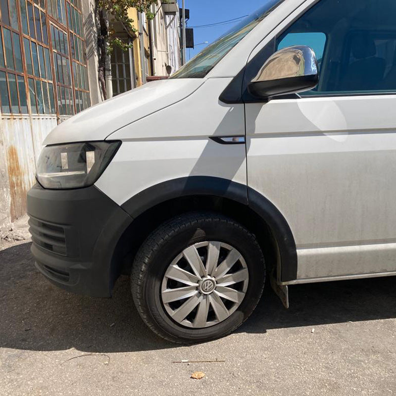 OneWay, Wheel arch trims, Matte Black, Fits Volkswagen Transporter T6 (2015-2019) Long wheelbase – 10-piece set