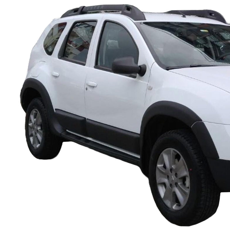 OneWay, Wheel arch trims, ABS plastic, Matte Black, Fits Dacia Duster I (2010-2017), 8 pieces