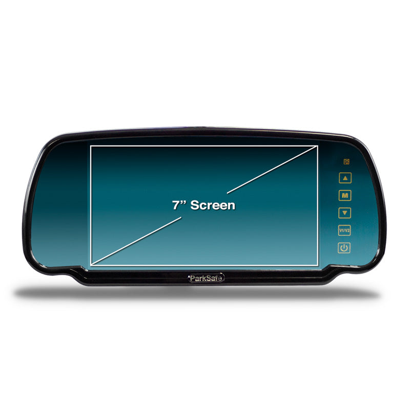Parksafe, 7'' Color Touch Screen Mirror-Mounted Monitor