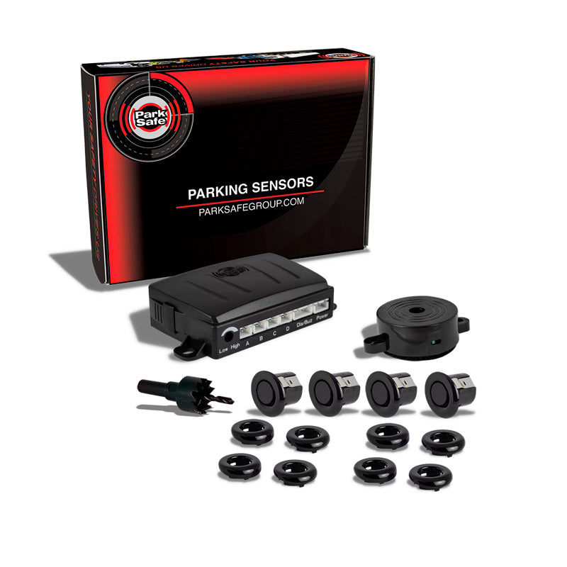 Parksafe, Intelligent Multi-Angle Sensor System - 4 Sensors incl. Buzzer - 12/24V