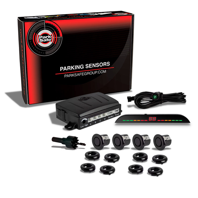 Parksafe, Intelligent Front Parking Alarm with 4 Sensors and LED Display