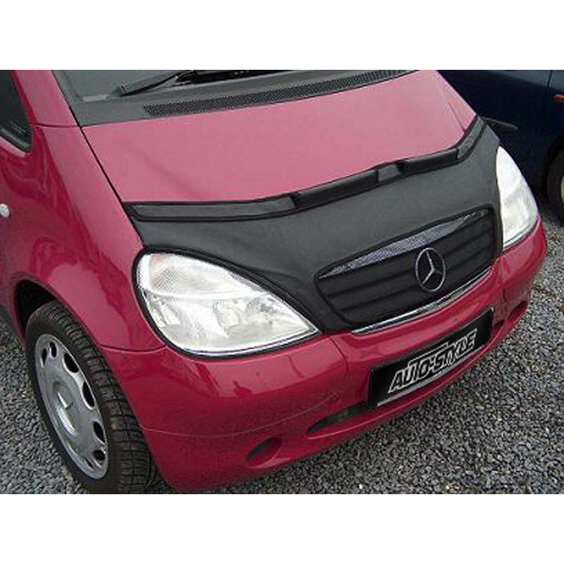 AutoStyle, HoodBra, fits Mercedes A-Class W168 1998-2000 black