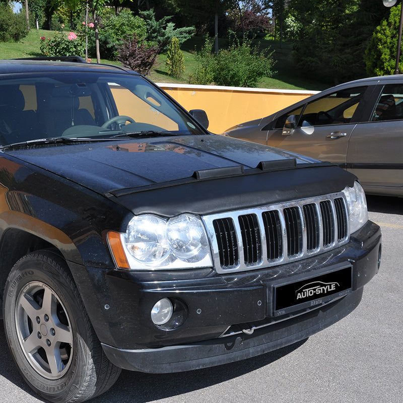 AutoStyle, HoodBra, fits Jeep Cherokee 2006- black
