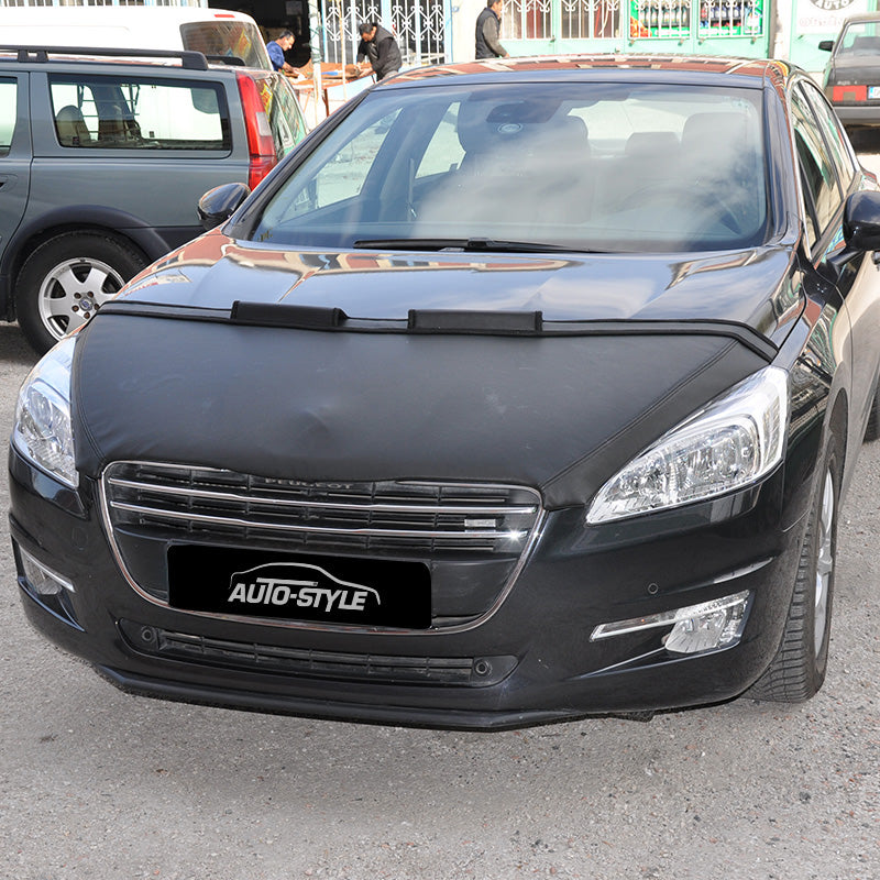 AutoStyle, HoodBra, fits Peugeot 508 2011- black