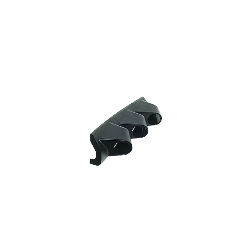AutoStyle, Support d’instruments universel pour montant A - 3 trous - Noir - ABS