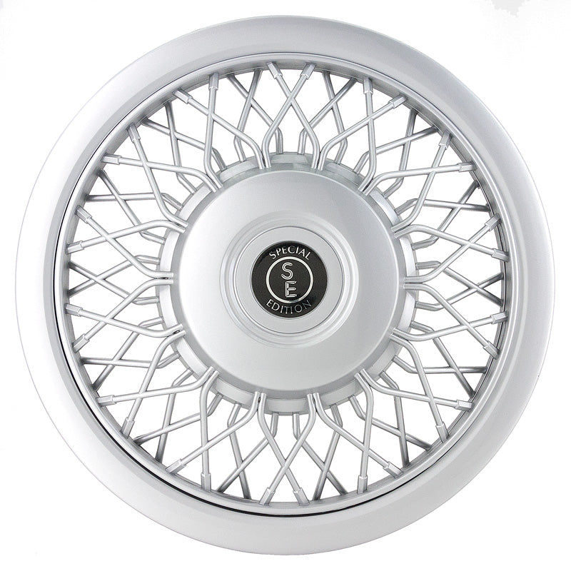 AutoStyle, Wheel Covers, 4 pcs, Classic 15-inch silver