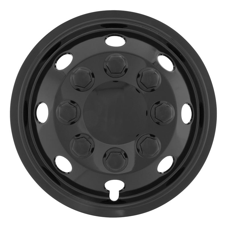 AutoStyle, enjoliveurs, 4 pièces, Utah 16 pouces noir glacé (sphérique)