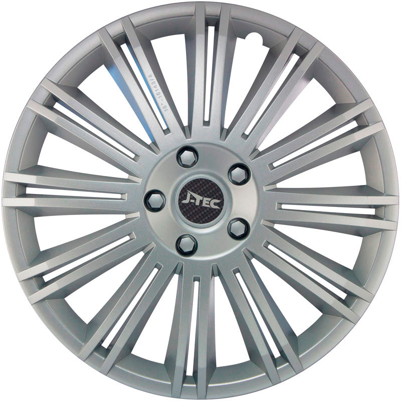 J-Tec, enjoliveurs, 4 pièces, Discovery 14 pouces argenté