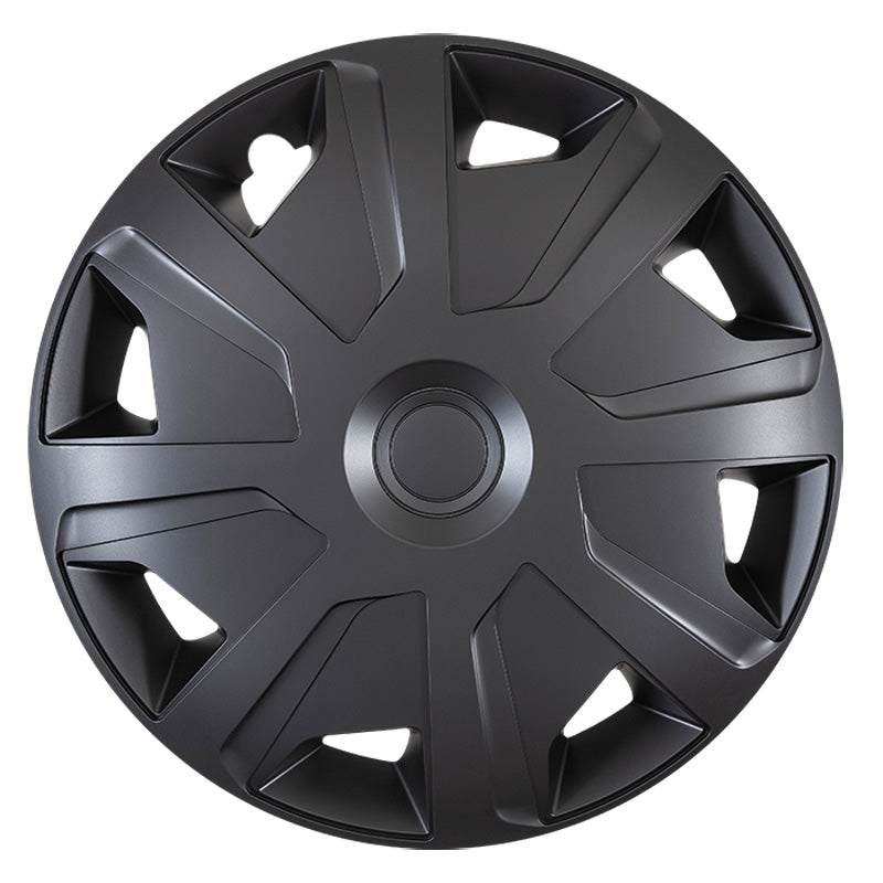 J-Tec, enjoliveurs, 4pcs, Mistral Van 15-tommer noir (sphérique)