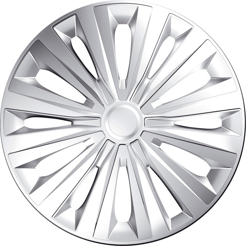 J-Tec, Wheel covers, 4 pcs, Multi 14-inch silver