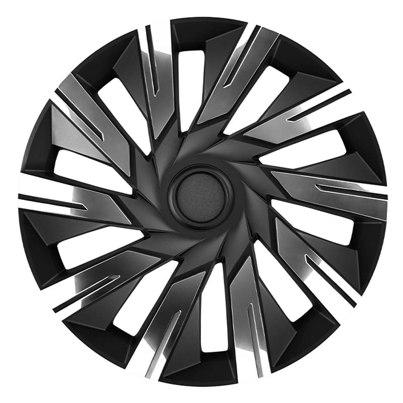 J-Tec, Wheel covers, 4 pcs, Tecna 15-inch chrome/black