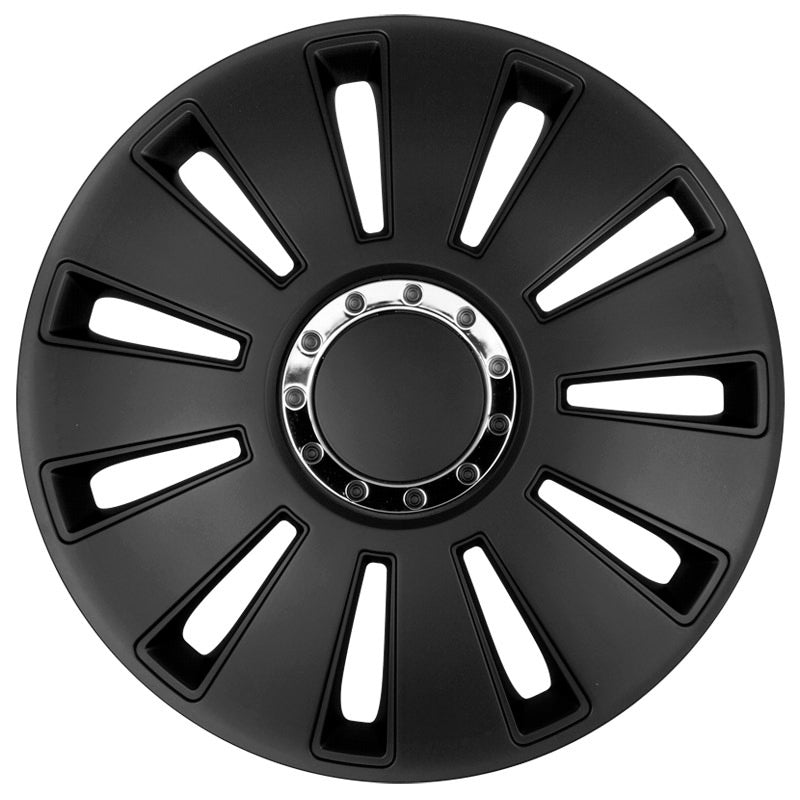 AutoStyle, enjoliveurs, 4pcs, Silverstone Pro 14-tommer noir