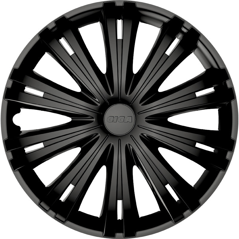 AutoStyle, Wheel covers, 4 pcs, Giga 16-inch matte black
