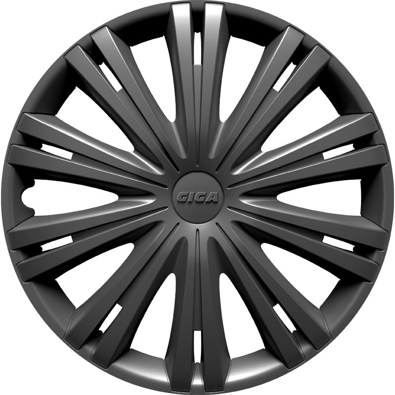 AutoStyle, Wheel covers, 4 pcs, Giga 16-inch gun-metal