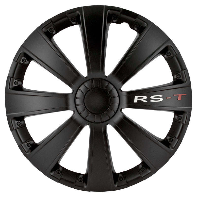 AutoStyle, Enjoliveurs, 4 pièces, RS-T 14 pouces noir