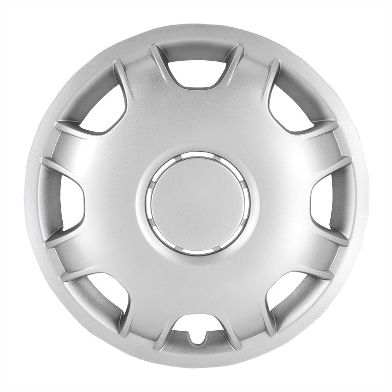 AutoStyle, wieldoppen, 4 stuks, VAN 15-inch zilver (sferisch)