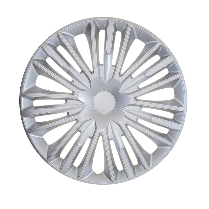 AutoStyle, wieldoppen, 4 stuks, Jerez 16-inch silver