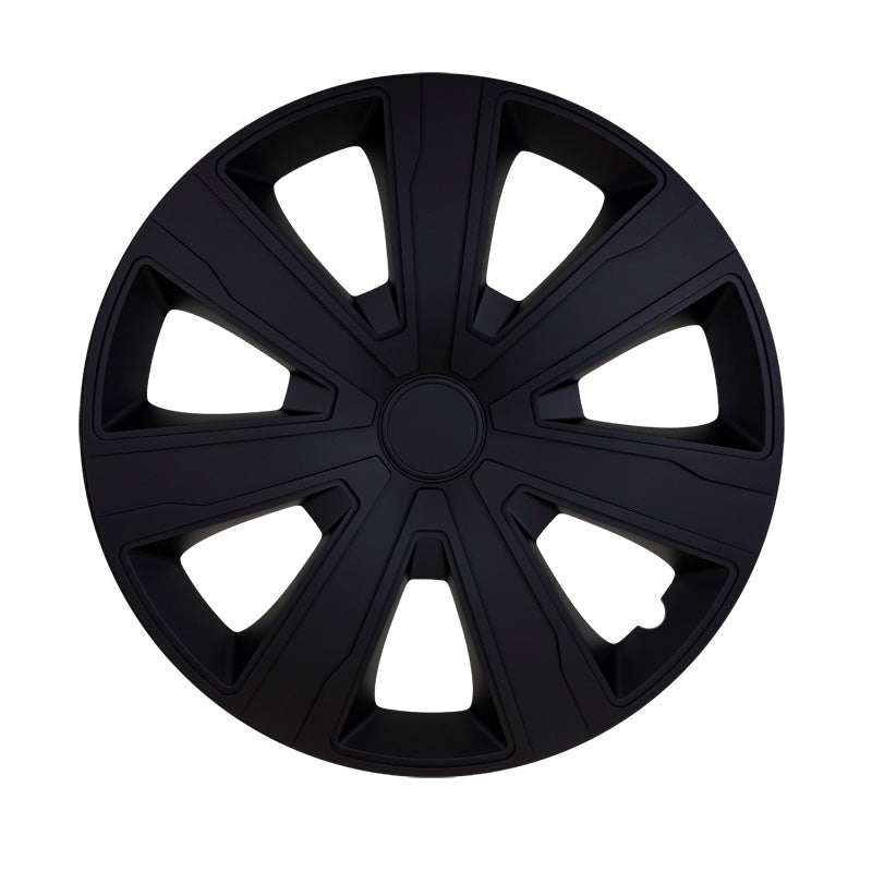 AutoStyle, Wieldoppen 'Tenzo', Zwart, 15-inch, set van 4