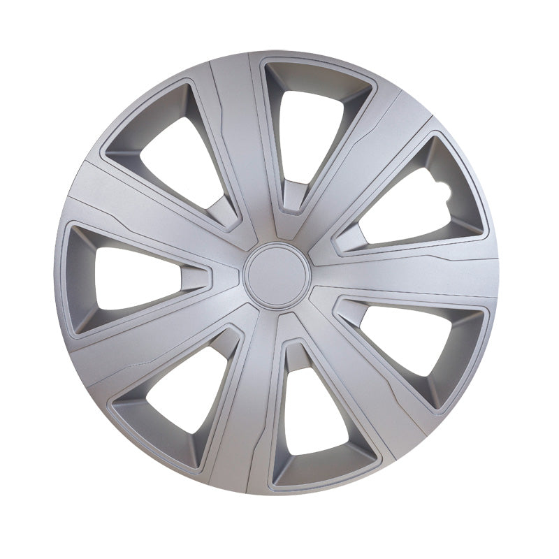 AutoStyle, wieldoppen, 4 stuks, Tenzo 15-inch silver