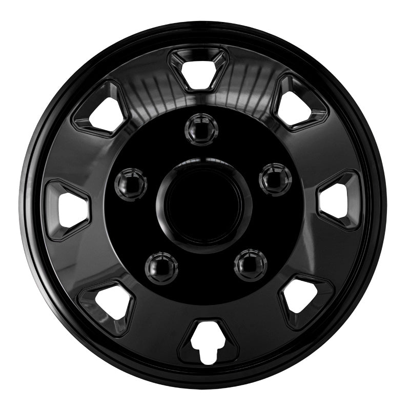 AutoStyle, Enjoliveurs, 4 pièces, Itah 14 pouces noir (sphérique)