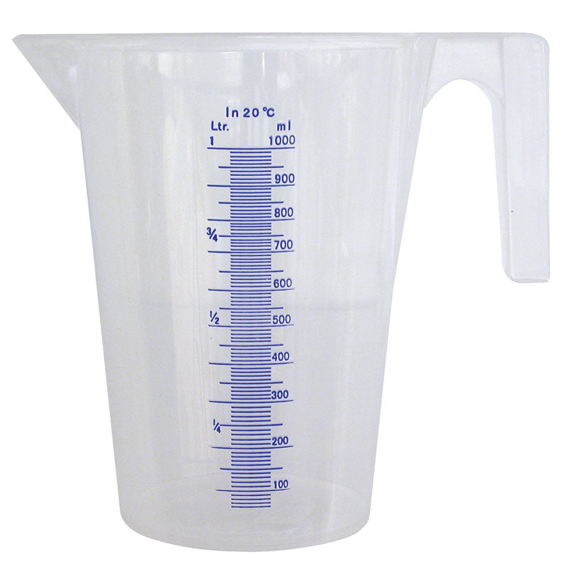 Pressol, Transparent Measuring Container with Graduations - 1L