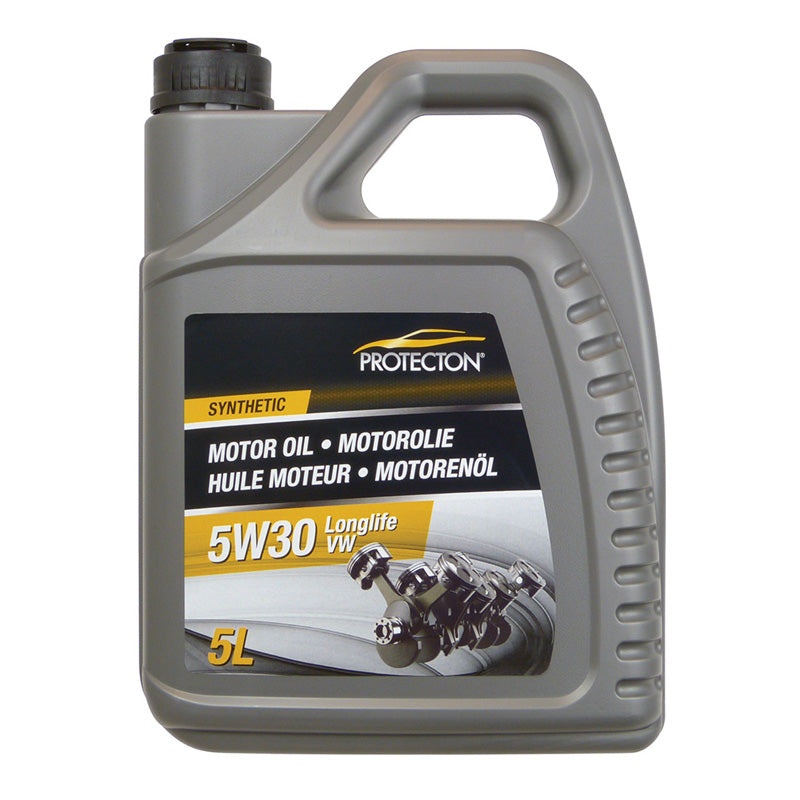 Protecton, Synthetic Engine Oil 5W30 Longlife - Mid-SAPS for VW - 5 Liter