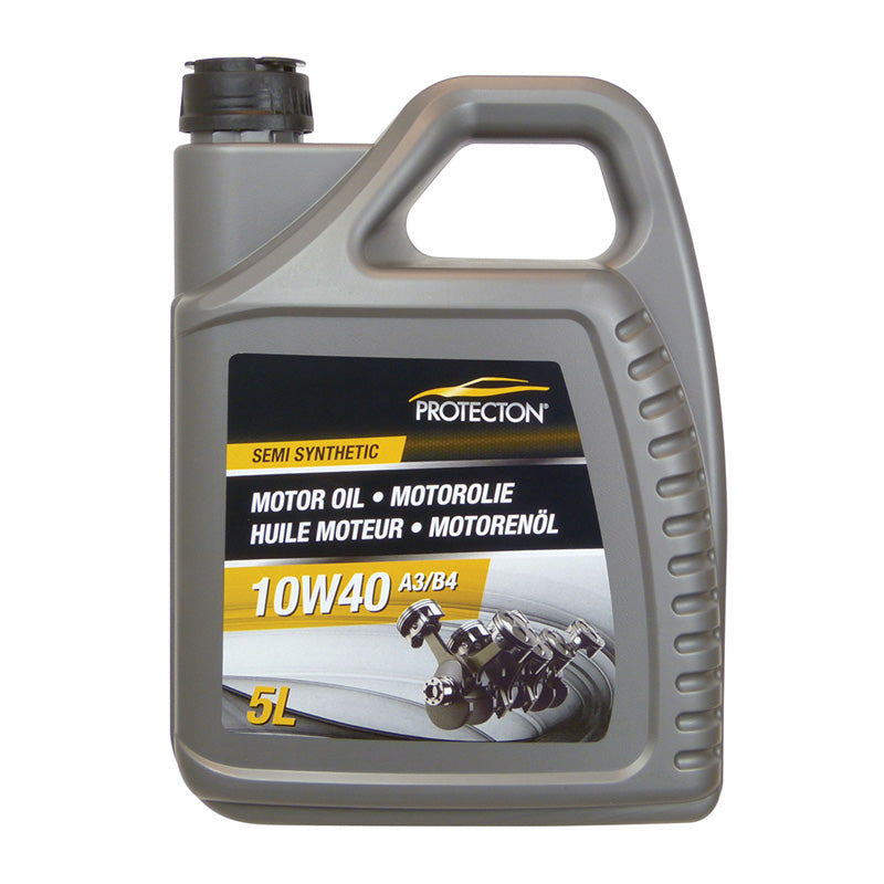 Protecton, Semi-Synthetic Engine Oil 10W40 A3/B4 - 5 Liter