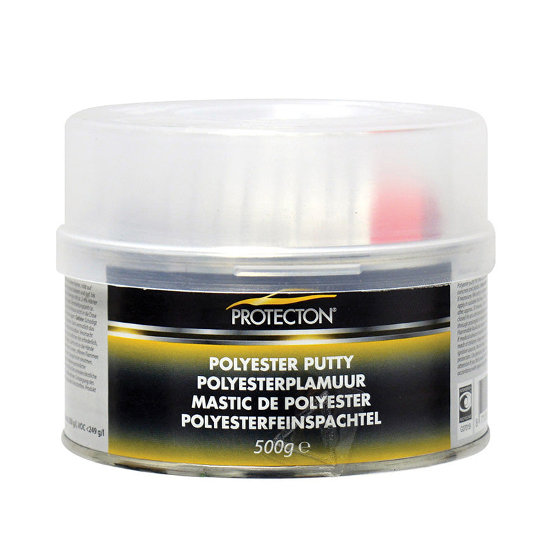 Protecton, mastic de réparation polyester - 500 g - pour métal, bois, béton et plastique