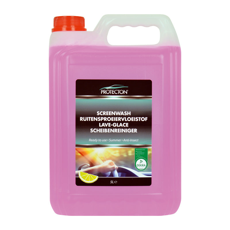 Protecton, liquide lave-glace pour pare-brise parfumé aux agrumes - 5 Liter