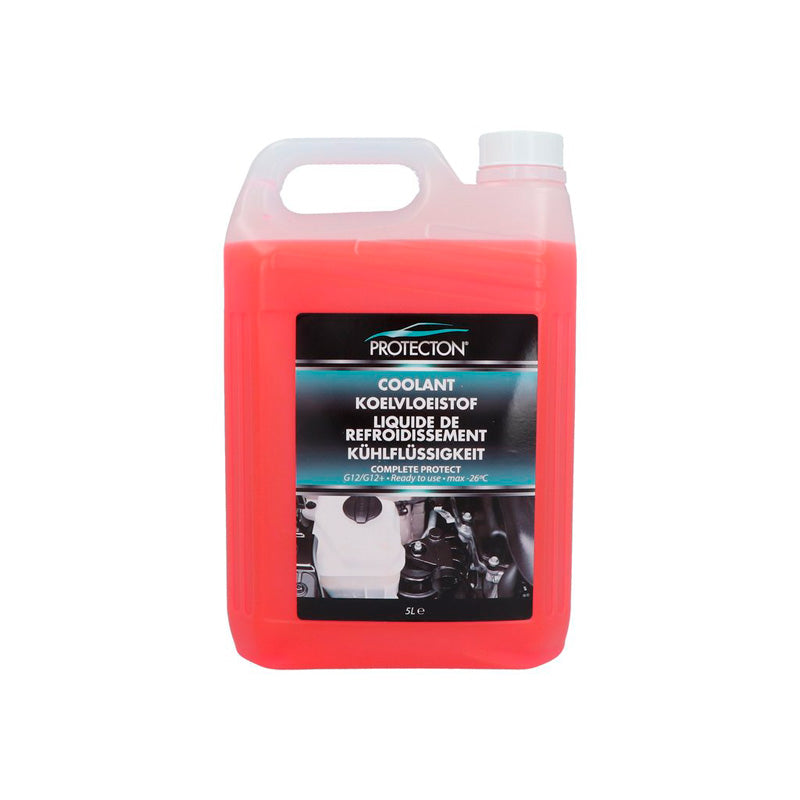 Protecton, Complete Protect coolant, Ready-to-use G12/G12+, Frost protection -26°C, 5 liters